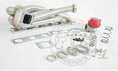 3.0mm 42mmOD T4 Turbo Manifold+44mmWG For BMW E36 325i 328i GT35T04E 1992-1998 • $529