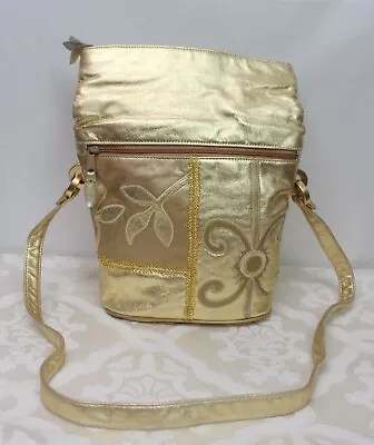 Vintage Ohh! Ashley Women's Purse Leather Gold • $25