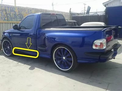 99 00 01 02 03  Ford F150 Step Side Lightning Body Kit Left Door Side Skirt 1pc • $200