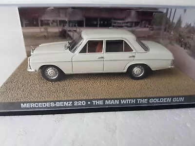 Ge Fabbri James Bond 007 Car Mercedes Benz 220 The Man With The Golden Gun Boxed • £7.49