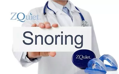 Anti Snore Mouthpiece ORIGINAL ZQUIET 2 STEP STARTER SYSTEM To Stop Snoring • $99.99