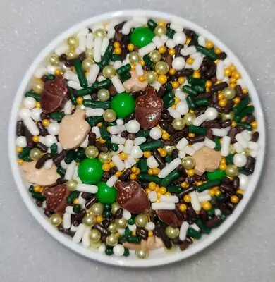Acorn And Pearls Confetti Mix Edible Party Sprinkles- You Pick The Amount • $10.42