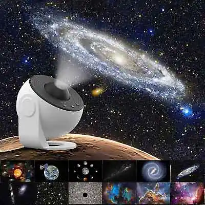 New LED Galaxy Projector Starry Night Light Moon Star Sky Nebula Projection Lamp • $33.83