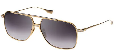 Dita ALKAMX Yellow Gold/Silver Titanium Navigator Sunglasses - DTS100 A 01 Japan • $755.01