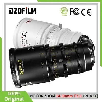 £3389 • Buy DZOFilm Pictor ZOOM 14-30mm T2.8 S35 Parfocal Zoom Lens Fr Canon EF PL Mount BMD