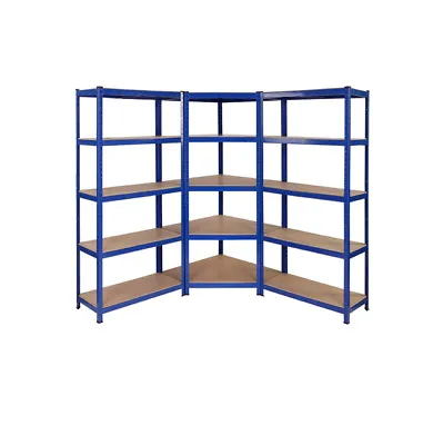 Corner Garage Racking/Shelving Unit 5 Tier Storage Racks Heavy Duty 1800mm H • £299.99