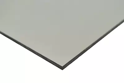 BuyPlastic 7130 Gray Polycarbonate Plastic Sheet  1/4  X 18  X 24   Lexan Panel • $40.67