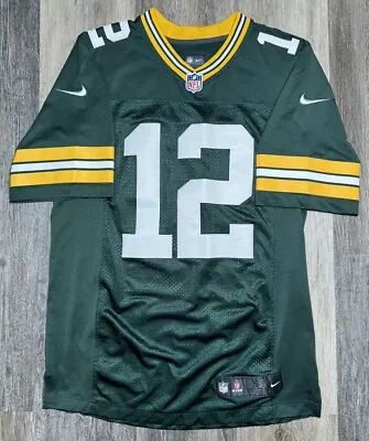 Nike Green Bay Packers Aaron Rodgers #12 NFL Stitched Football Jersey Men’s S • $39.99