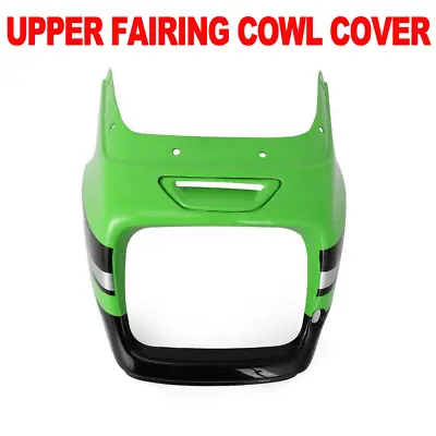 Motorcycle Upper Fairing Cowl Nose Cover For KAWASAKI ZRX1100 ZRX1200 Green • $85.99