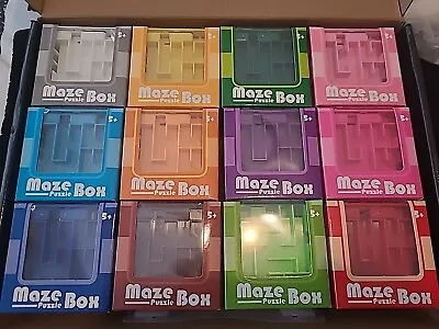 12 Pack Money Maze Puzzle Box For Cash Gift Fun Ways To Give Money As A Gift Lot • $25