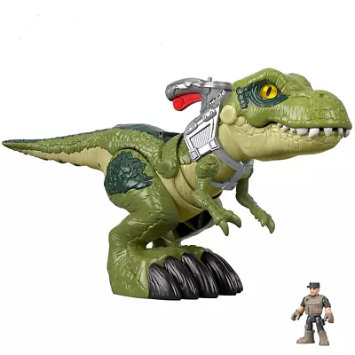 Jurassic World Mega Mouth T Rex Chomping Dinosaur New Toy Imaginext • £28.99