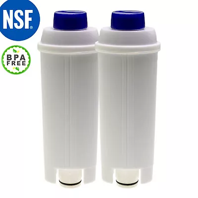 $21.49 • Buy 2X Water Filter For DeLonghi Dinamica ECAM350.55.B ECAM 350.55.SB ECAM37095T