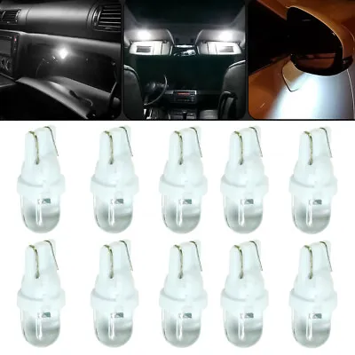 10x Car Accessories T10 194 168 158 W5W 501 White LED Side Car Wedge Lights Bulb • $3.69
