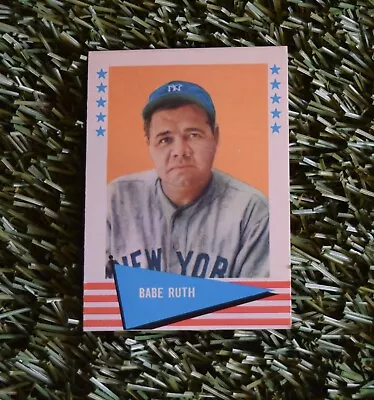 1961 Fleer #75 Babe Ruth New York Yankees ALL Time Great Excellent + • $89