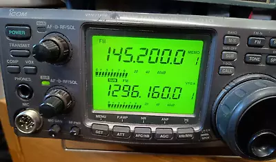 Icom IC-910H Incl The Rare 1.2 GHz Module.  Xxx Faulty Please Read Carefully Xxx • £250