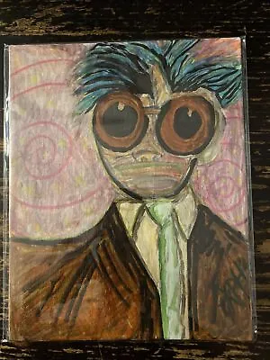 8x10 Hand Painted (Invisible Man) Black Light - Pop Art • $9.99