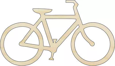 Bicycle Bike - Laser Cut Wood Shape BIK9 • $61.29