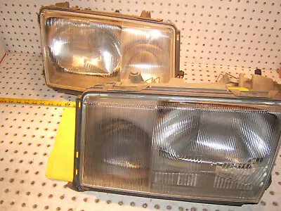 Mercedes 1986-93 W124 EURO Type Only Headlight Genuine Bosch R & L  2 Assembly's • $995