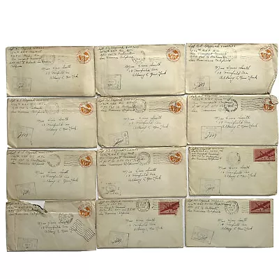 50 Original WW2 Letters Home From Soldier 1571st A.A.F. Southwest Pacific Manila • $59.99