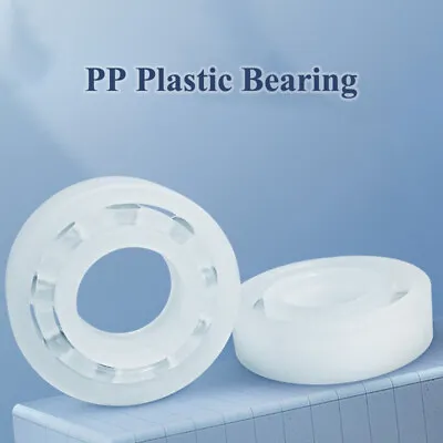 PP Plastic Bearing Glass Balls Corrosion Resistant OD 9~26mm ID 3~9mm W 3/4/68mm • $3.22