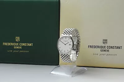 [Near MINT / BOX] Frederique Constant Slimline Men's Watch FC-220S5S6 From JAPAN • $389.99