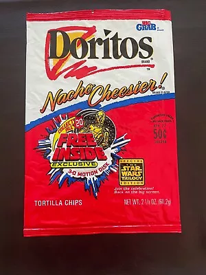 1990s Doritos Nacho Cheese Star Wars 3-D Motion Disk Offer Bag Package • $4
