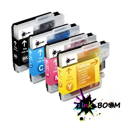 4 Ink Cartridge Fits Brother LC61 DCP-365CN DCP-6690CN MFC-795CW MFC-990CW • $8.48