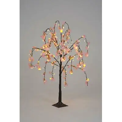 £43.99 • Buy Christmas Light Up Cherry Blossom Tree Battery Operated 1.2m Pink Table Deco