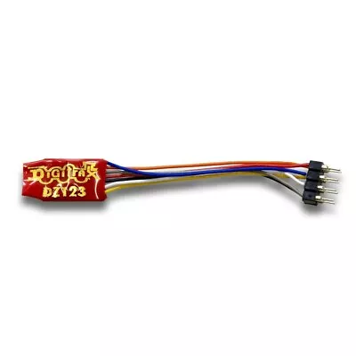 Digitrax DZ123PS Z/N/HO Scale 1 Amp Economy Mobile Decoder 8 Pin Short Harness • $20.09