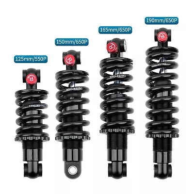 Coilover Damping Hydraulic Rear Shock Absorber For MTB E-Bike Scoters Replace • $50.36