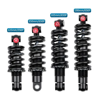 For MTB E-Bike Scoters 550/650lb Coilover Damping Hydraulic Rear Shock Absorber • $51.64