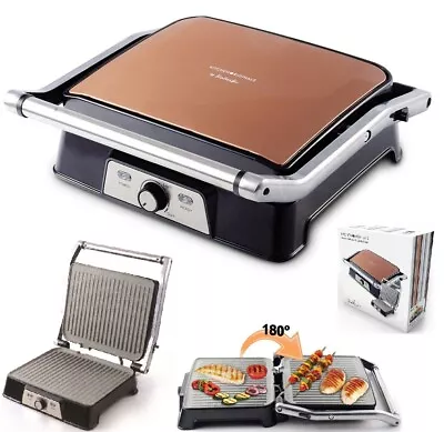 £34.99 • Buy Electric GRILL Kalorik COG1050CO KITCHEN Panini Press 2000W Stainless Steel