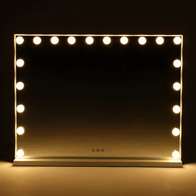 Extra Large 20 LED Hollywood Makeup Vanity Mirror Dressing Table Mirrors Lighted • £149.95