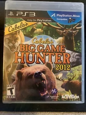 Cabela's Big Game Hunter 2012 (Sony PlayStation 3/PS3 2011) NEW/SEALED! • $26.89