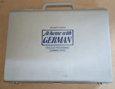 Readers Digest At Home With German By Pimsleur: Cassette Language Learning Pack • £10