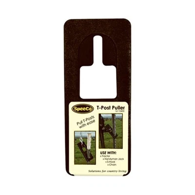 $31.99 • Buy SpeeCo S16110400 Metal T-Post Puller; Allows The T Post To Be Removed From Th...
