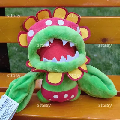 Super Mario Bros.Piranha Plant Plush Toy Petey Piranha Soft Plushie Stuffed Doll • $10.69