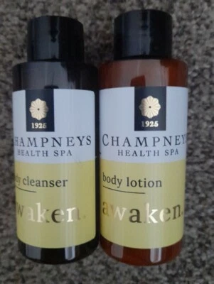 £4.99 • Buy Champneys Awaken Body Cleanser And Body Lotion