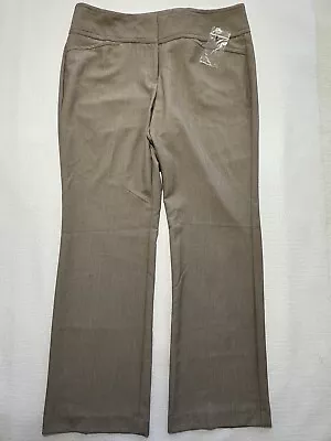 Elle Women S Pants Size 14 Brown 15 • $20.99