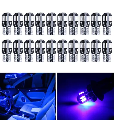 $7.88 • Buy 20 X T10 LED 194 168 W5W Interior Map Dome Trunk License Plate Light Bulbs 2886X