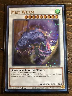 Yugioh X1 Mist Wurm Duel Terminal Ultra Rare HAC1-EN166 (Near Mint!) • $3.99