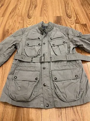 NWD & NWOT! Polo Ralph Lauren Field Jacket 4 Pockets Size Large L Gray Slim Fit • $189.99