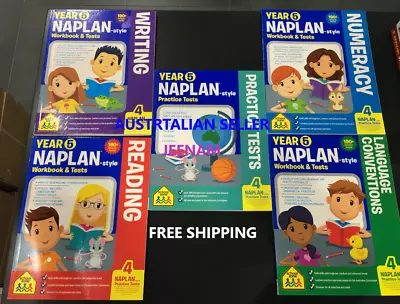 Naplan Book Sets For Year 5 + Free Shipping • $59.99