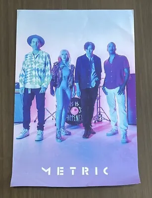 Metric - Formentera II - 11x17 Promo Poster - Record Store Exclusive • $9.99