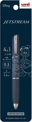 Jetstream 4&1 Disney 0.5mm Donald Duck Navy Multi Color Pen& Mechanical Pencil • $31