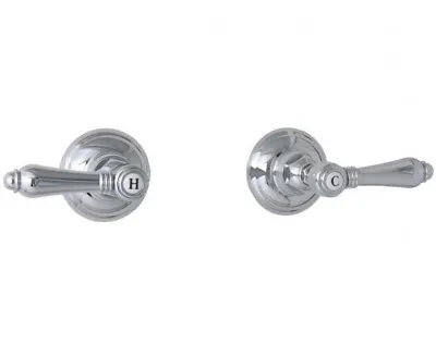 Nicolazzi ADORE WALL TOP ASSEMBLY TAPS 1/4 Turn Disc Pin Lever Handle CHROME • $783.95