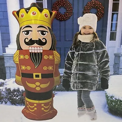 Nutcracker Outdoor Christmas Decoration Inflatable Toy Soldier 4FT. • $18