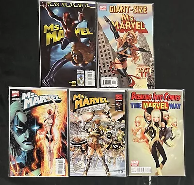Ms. Marvel One-shot Lot Of 5 Annual Marvel Comic Books Giant-sized • £16.22
