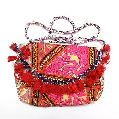 Vintage Tribal Banjara Indian Handmade Ethnic Women Purse Bohemian Clutch Bag A • $17.99