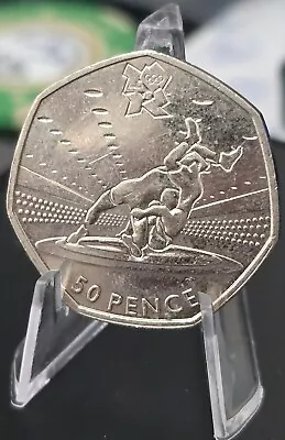 Rare Wrestling 50p Coin 2011 Olympics Circulated Good Condition  • £9.95